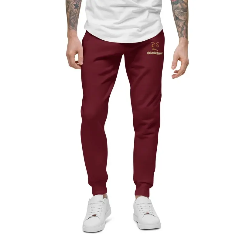 Talk Shit Gold Stitch Embroid Joggers